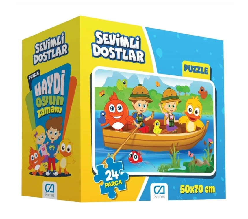 Nessiworld Games Sevimli Dostalar Puzzle 24 Parça