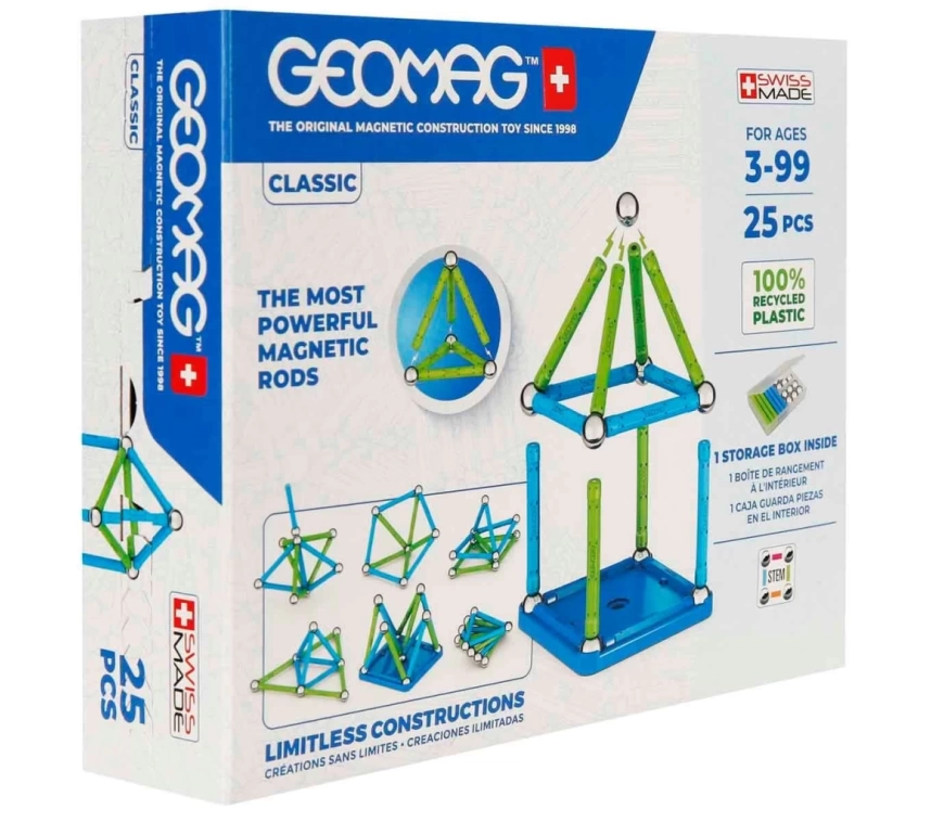 Nessiworld Geomag Classic Manyetik Zeka Oyunu 25 Parça S02000275