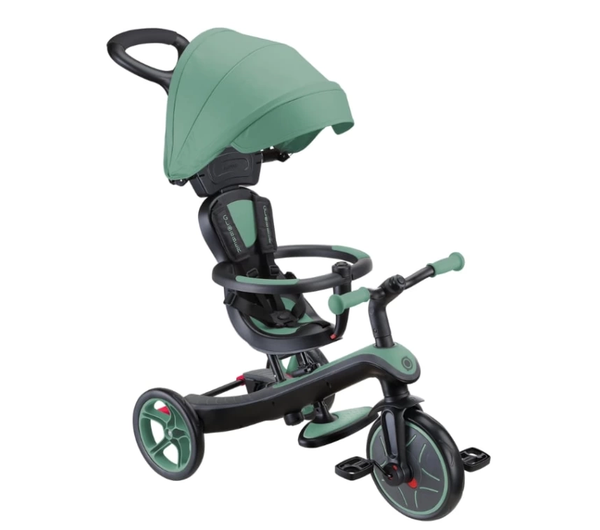 Nessiworld Globber Explorer 4in1 Trike Bisiklet Zeytin Yeşili