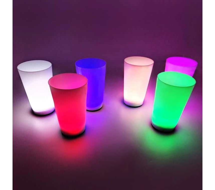 Nessiworld Glow Partisi Bardakları 6 Renk 6 Adet 1.5 oz
