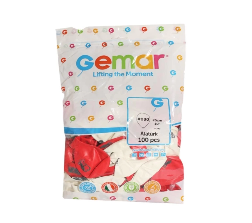 Nessiworld GMR-12 Ata Balon 100 Adet -Dinamik Oyuncak