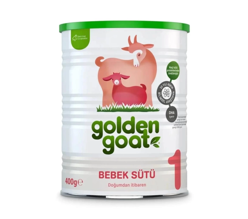 Nessiworld Golden Goat 1 Keçi Sütlü Bebek Sütü 0-6 Ay 400 Gr