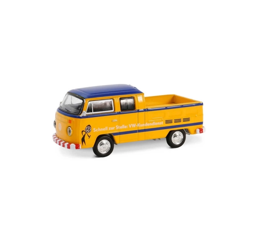 Nessiworld Greenlight 1/64 Club Vee-Dub Series 19- 1977 Volkswagen Type 2 Double Cab Pickup “Doka”