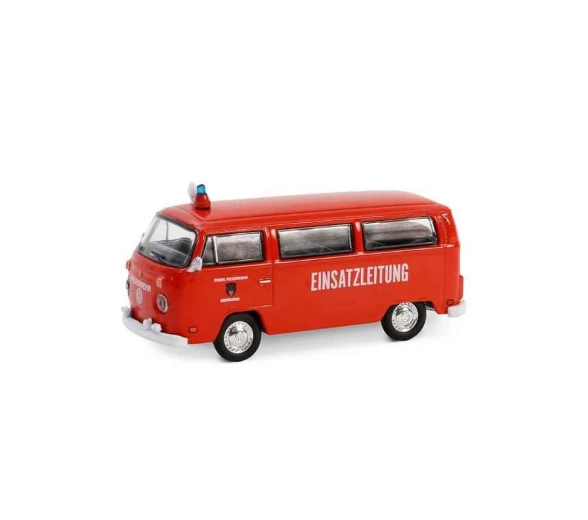 Nessiworld Greenlight 1/64 Club Vee-Dub Series 19- 1978 Volkswagen Type 2 - Einsatzleitung Feuerwehr