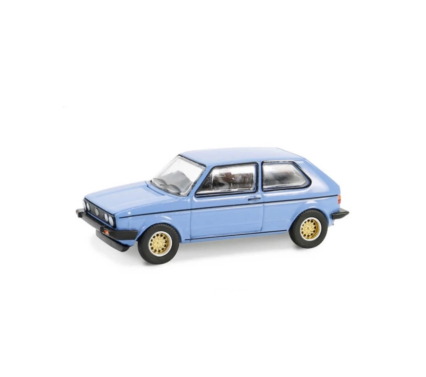Nessiworld Greenlight 1/64 Club Vee-Dub Series 19- 1982 Volkswagen Golf– Monaco Blue
