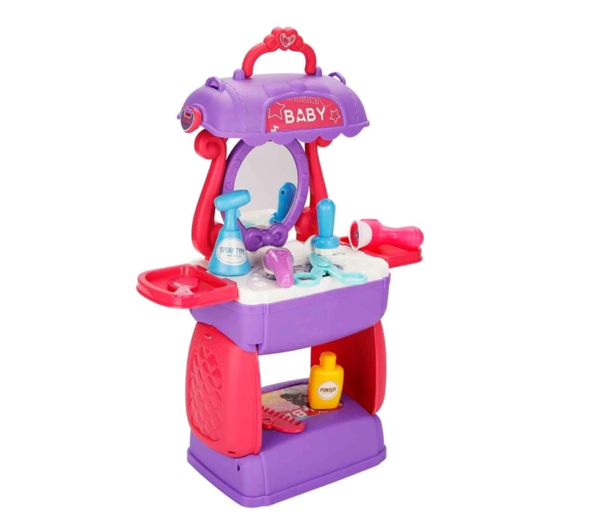 Nessiworld Güzellik Seti Çantalı 3in1 Mor