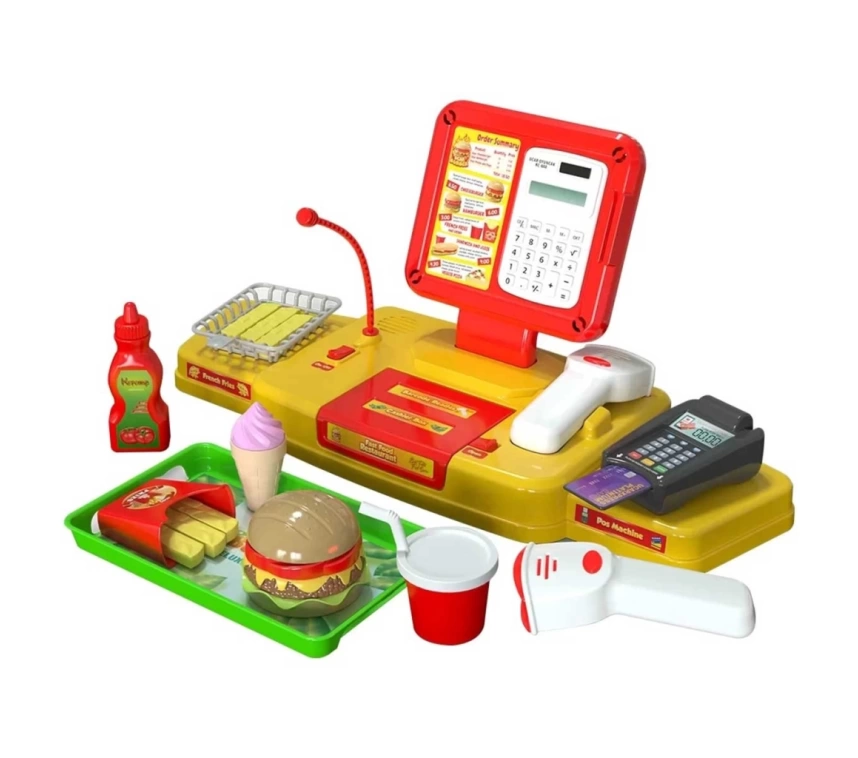 Nessiworld Hamburger Dükkanı Yazar Kasa Seti