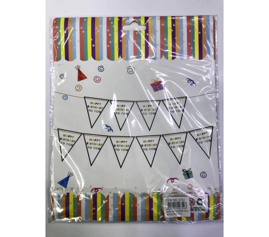 Nessiworld Happy Birthday To You Flama Bayrak Süs