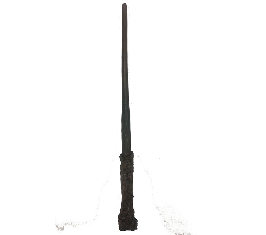 Nessiworld Harry Potter Asası 30 cm ve Siyah Çerçeveli Harry Potter Gözlüğü Seti