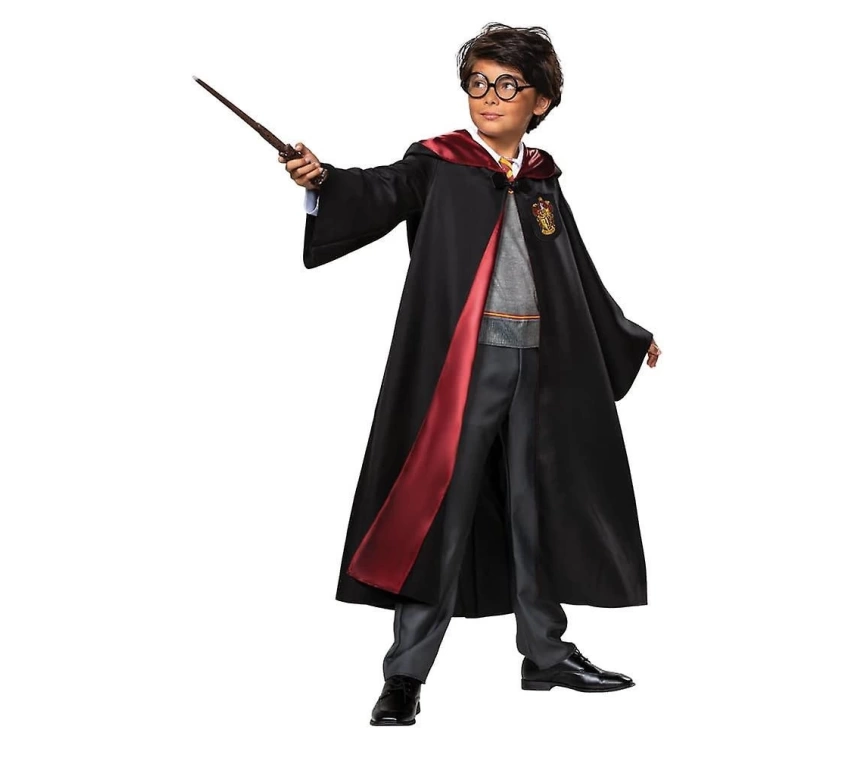 Nessiworld Harry Potter Gryffindor Cübbe Çocuk Boy - Harry Potter Kostümü 5-6 Yaş