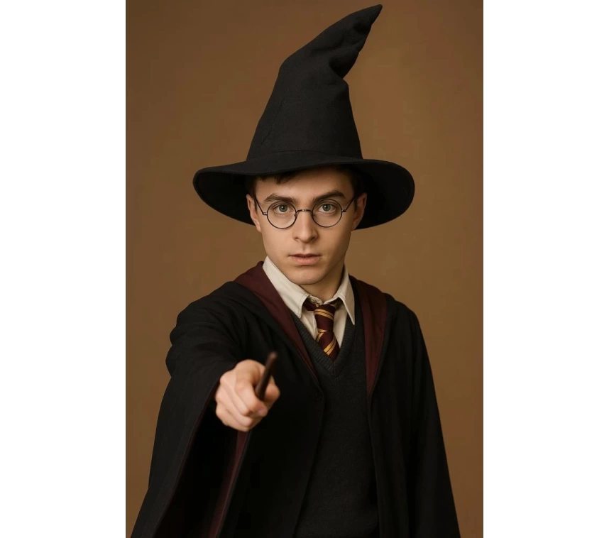 Nessiworld Harry Potter Seçmen Şapkası Siyah Renk