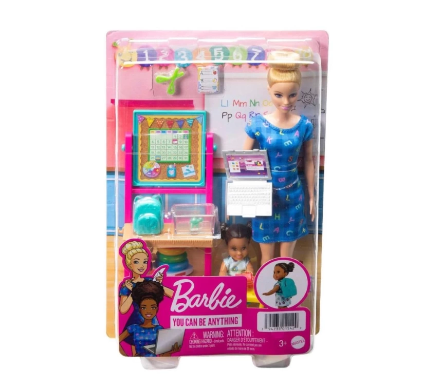 NessiWorld HCN19 Barbie Anaokulu Öğretmeni Oyun Seti