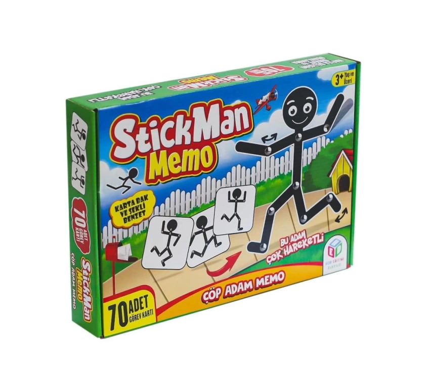 Nessiworld HED 109 Çöp Adam Stick Man Oyunu -Hobi Oyuncak