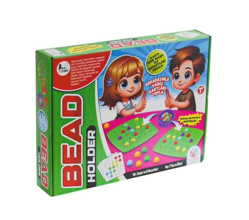 Nessiworld HED 704 Bead Holder Boncuk Tutucu Oyunu -Hobi Oyuncak