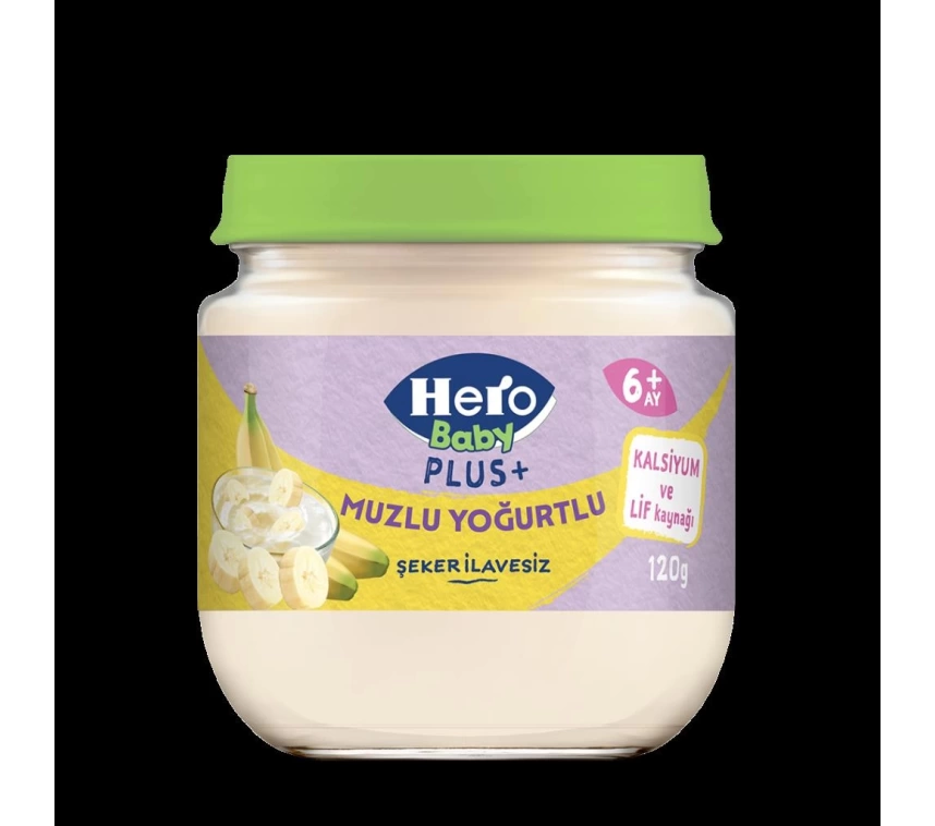 Nessiworld Hero Baby Muzlu Yoğurtlu Kavanoz Mama 120 Gr