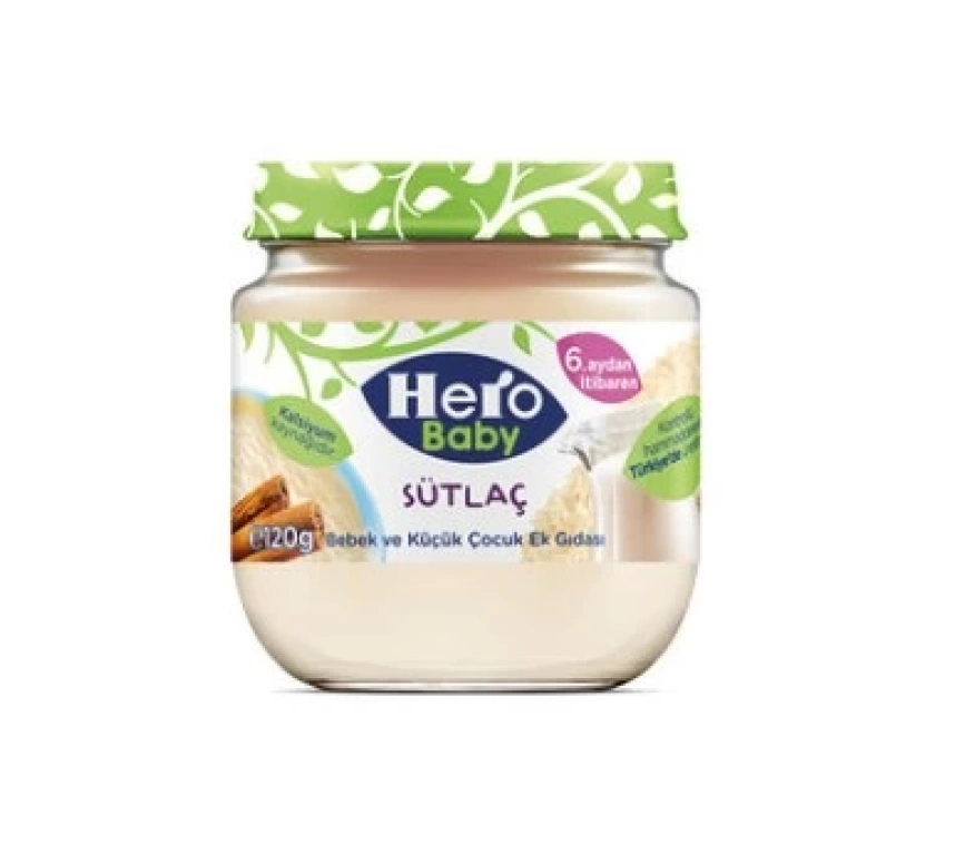 Nessiworld Hero Baby Sütlaç Kavanoz Mama 120 Gr