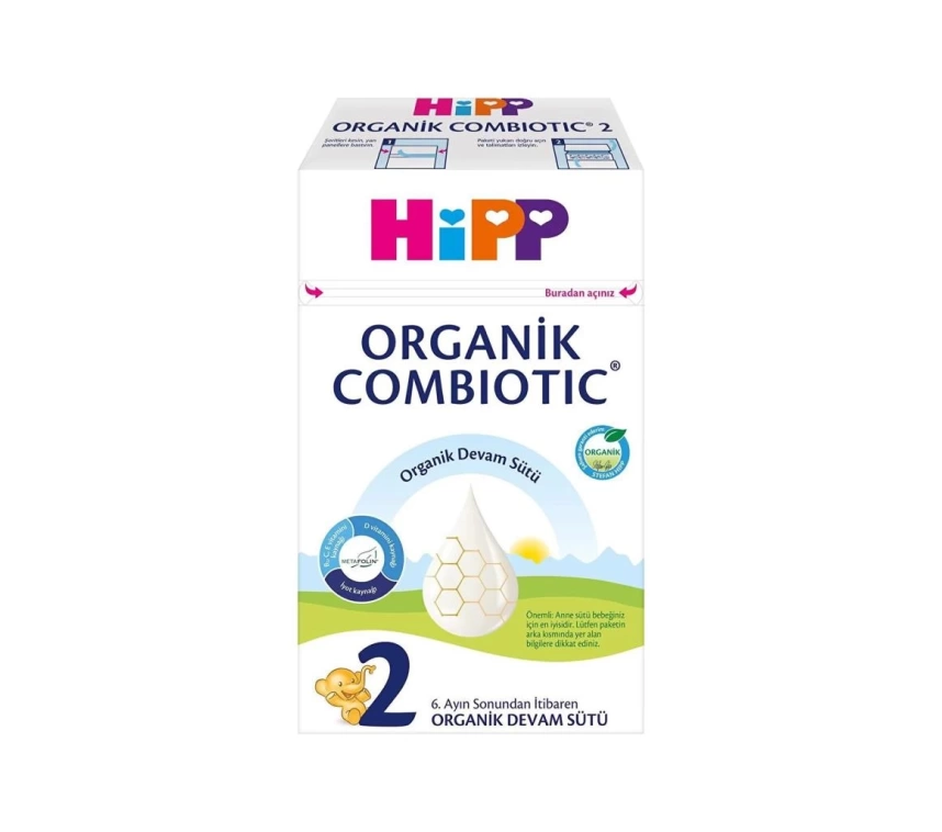 Nessiworld Hipp 2 Organik Combiotic Bebek Sütü 600 Gr