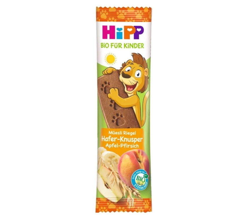 Nessiworld Hipp Organik Şeftali ve Elmalı Meyve Barı 20 Gr