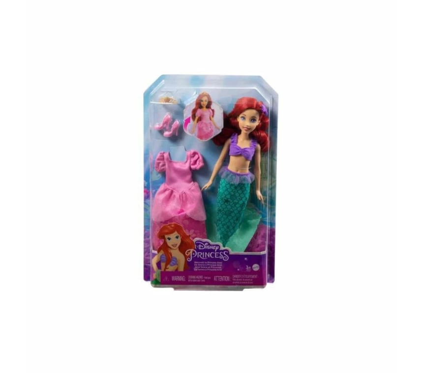 Nessiworld  HMG49 Disney Prensesleri Deniz Kızına Dönüşebilen Ariel