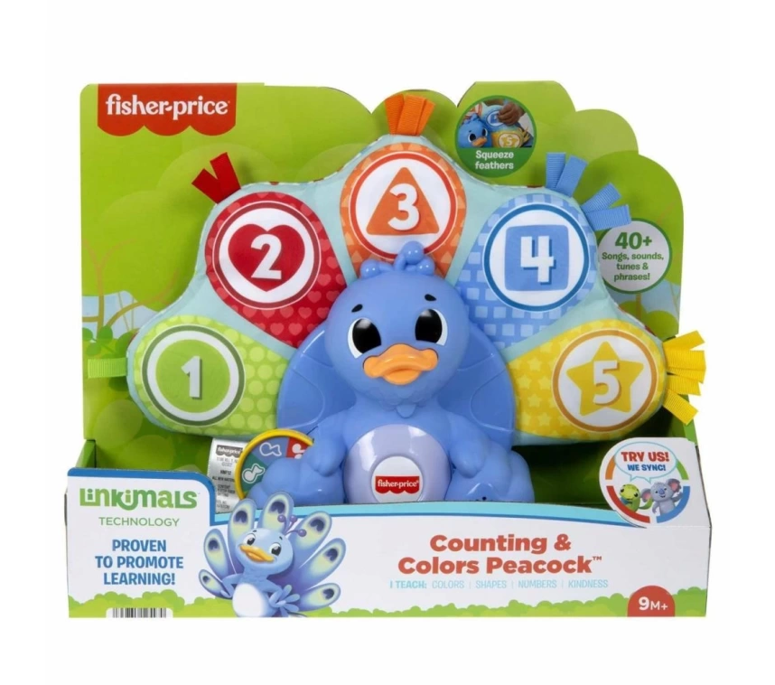 Nessiworld HNN82 Fisher-Price Linkimals - Rengarenk Tavus Kuşu