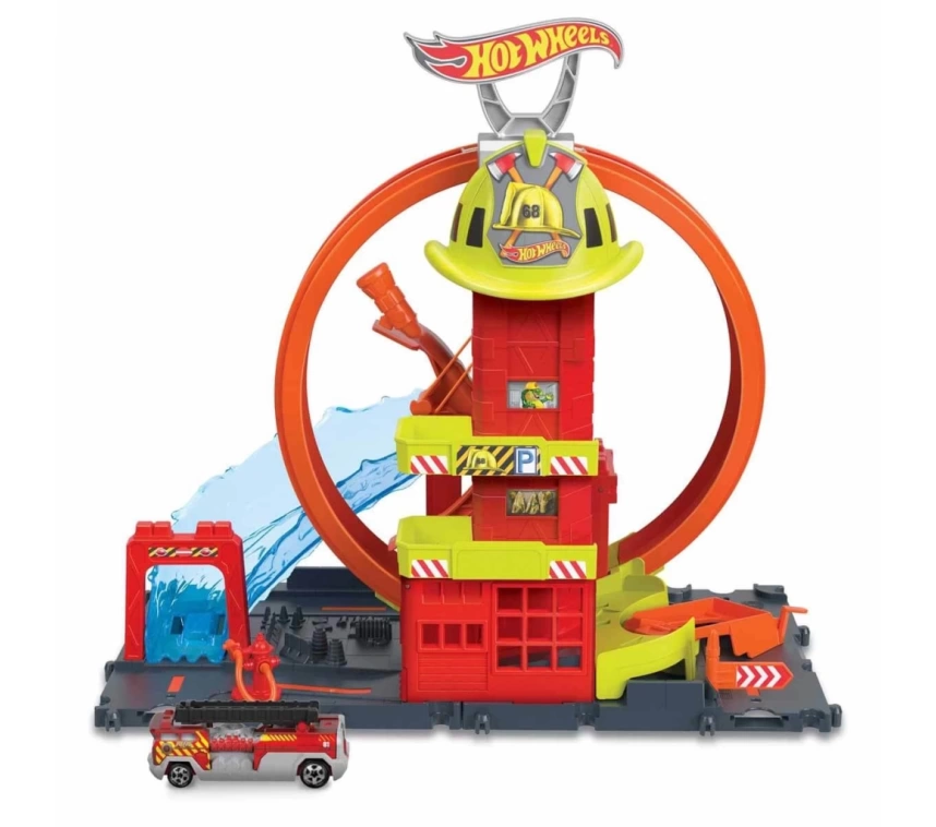 Nessiworld  Hot Wheels Çember Pistli İftaiye İstasyonu HKX41