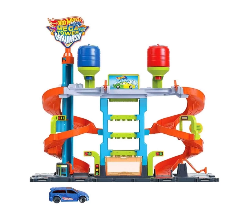 Nessiworld Hot Wheels City Mega Araba Yıkama HDP05