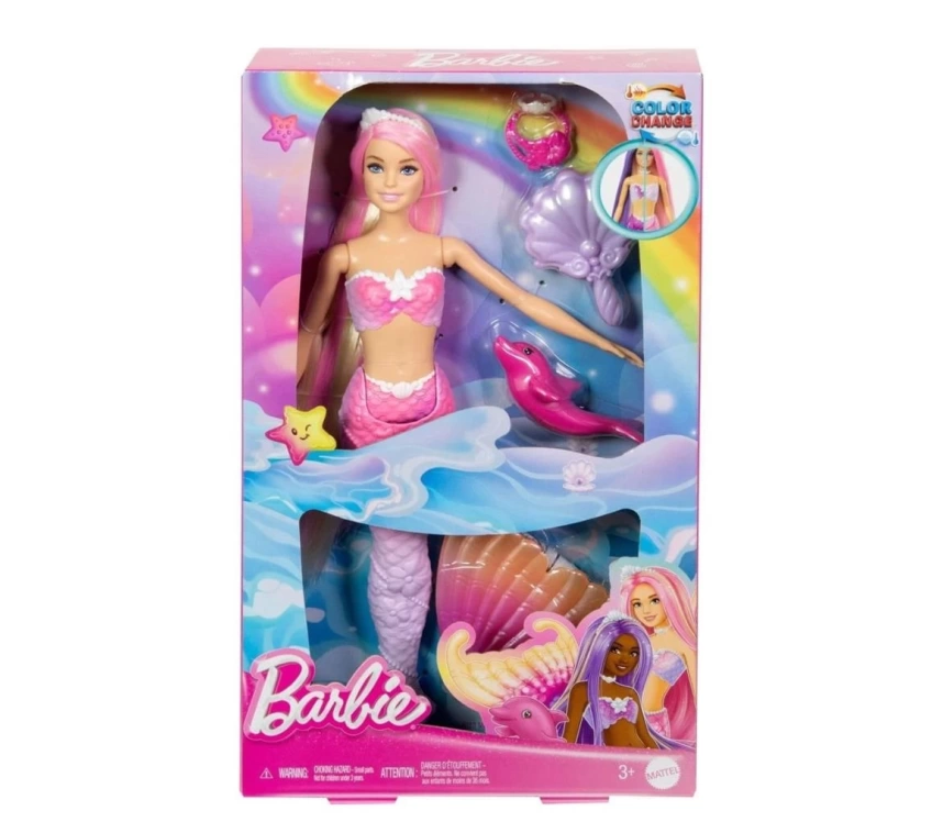 NessiWorld HRP97 Barbie Renk Değiştiren Deniz Kızı ve Aksesuarları