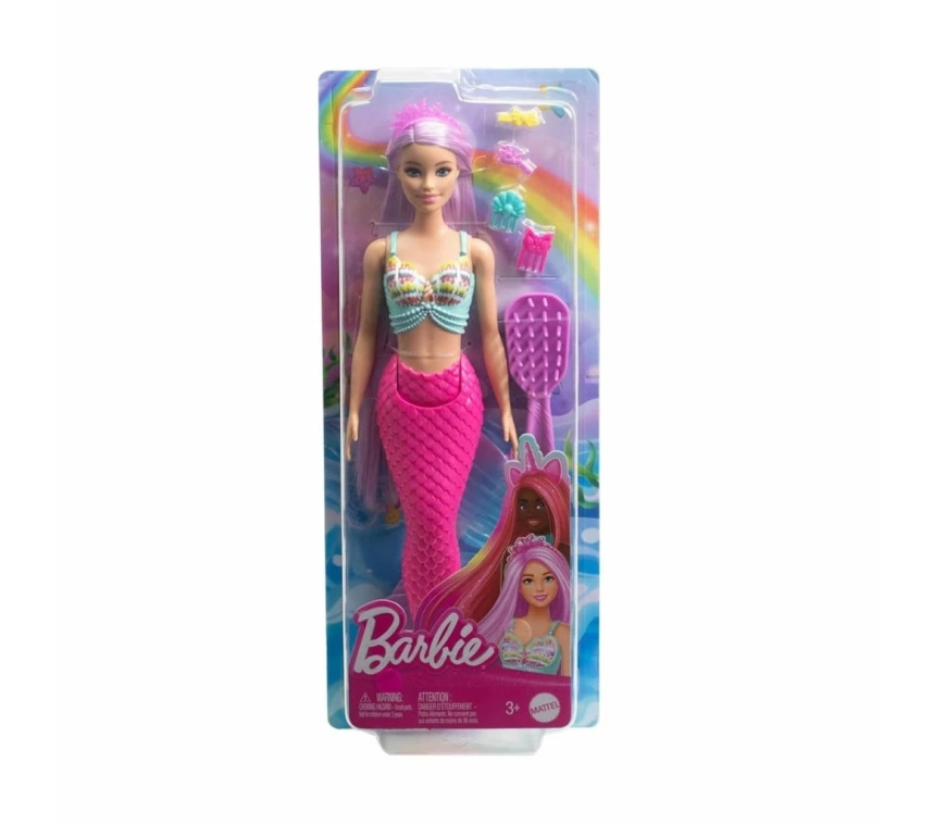 NessiWorld HRR00 Barbie Uzun Saçlı Muhteşem Deniz Kızı