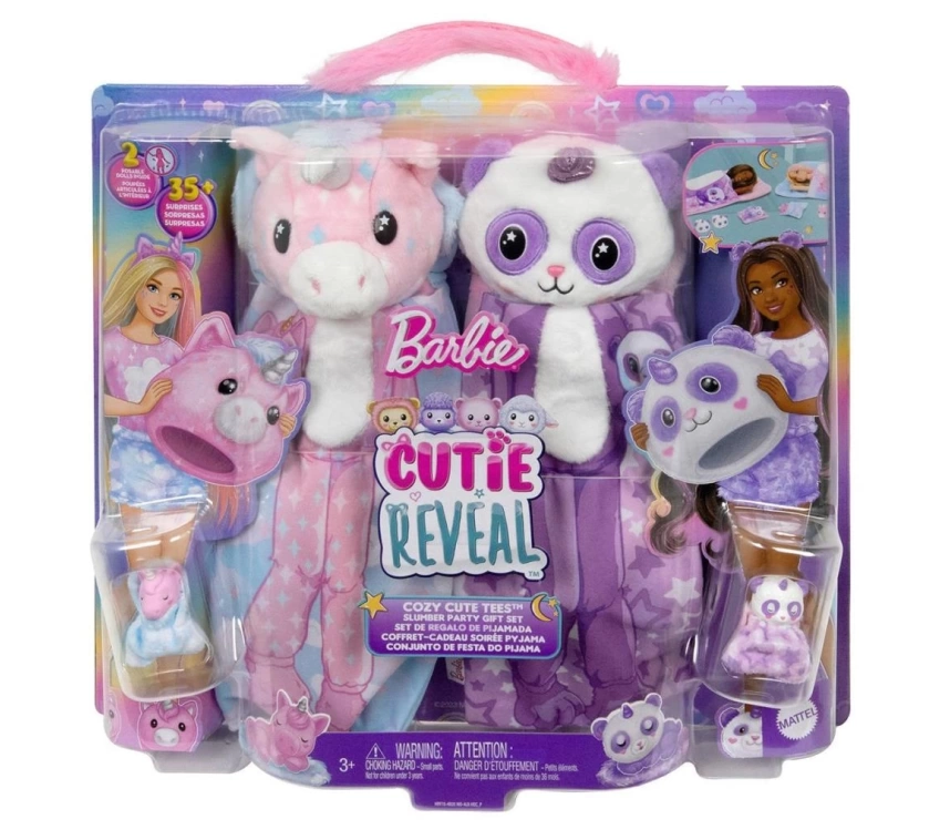NessiWorld HRY15 Barbie Cutie Reveal Pijama Partisi İkili Set