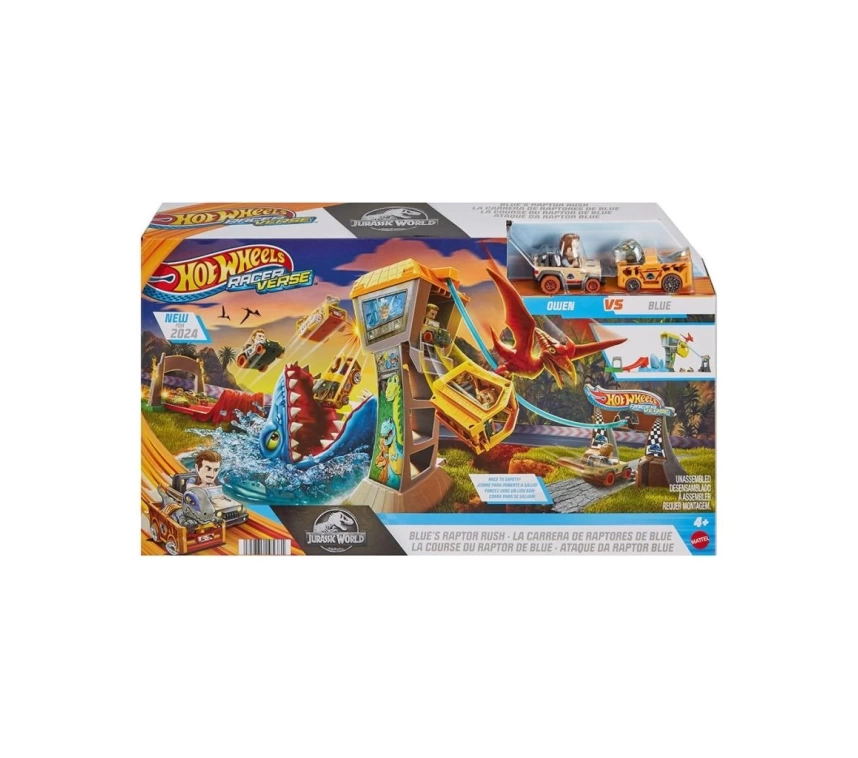 Nessiworld HTP12 Hot Wheels Racerverse Jurassic Pist Seti
