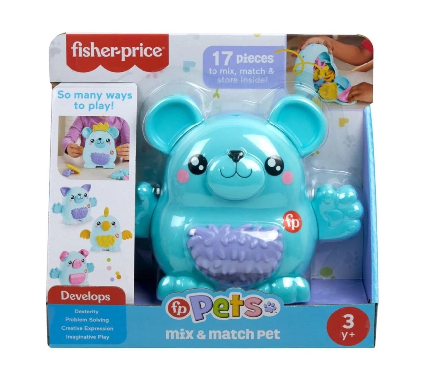 Nessiworld HXP18 Fisher-Price Karıştır ve Eşleştir Hayvan Dostları