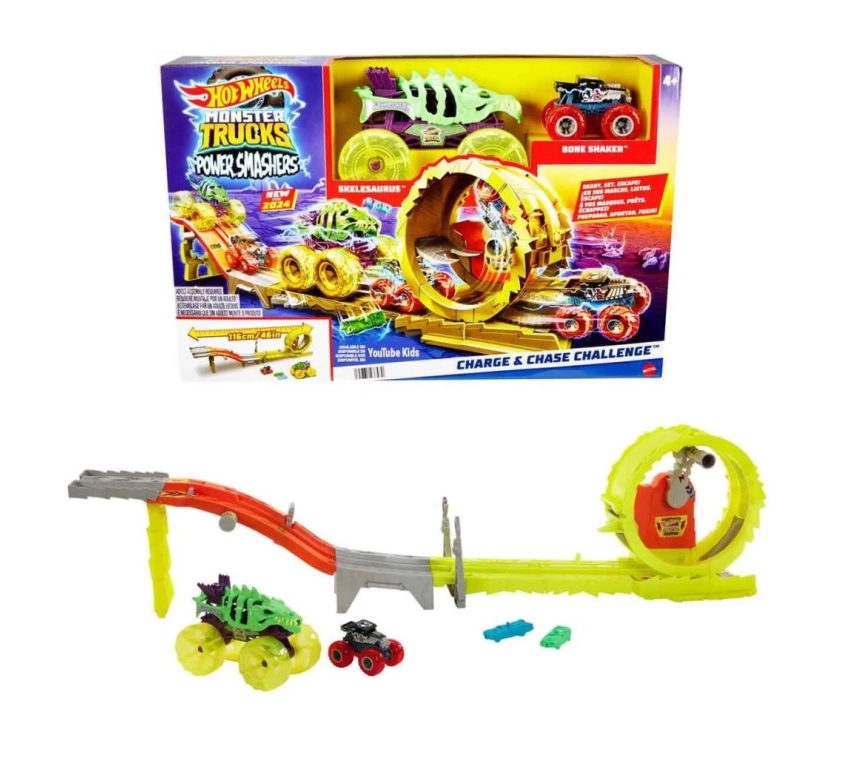 Nessiworld HXT05 Hot Wheels Monster Trucks Power Smashers Oyun Seti