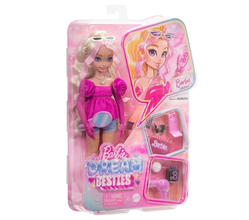 Nessiworld HYC21 Barbie Dream Besties Ana Karakter Bebekler Malibu