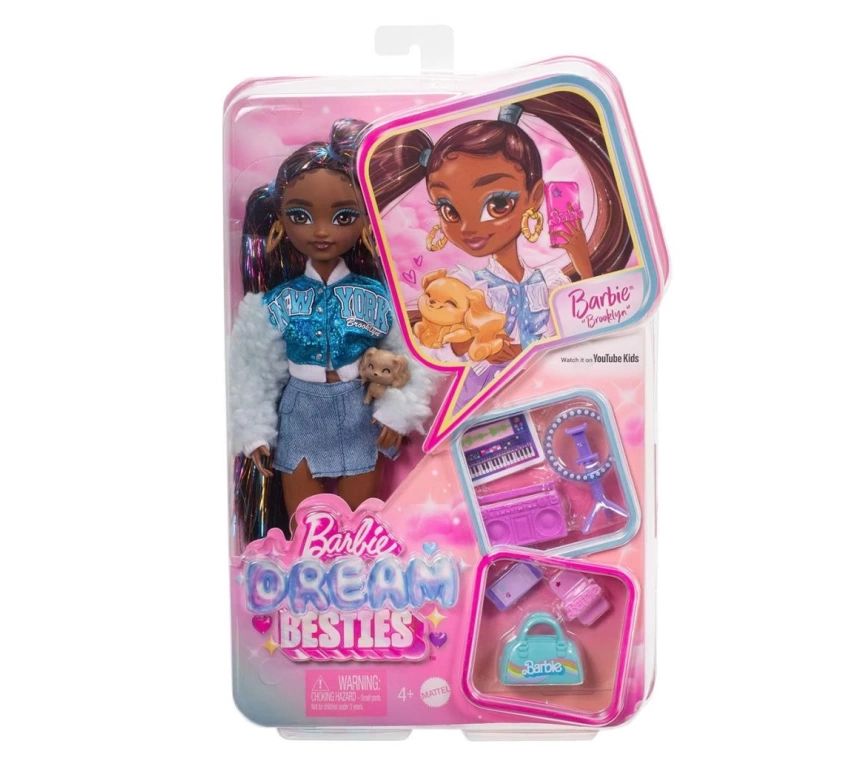 Nessiworld HYC22 Barbie Dream Besties Ana Karakter Bebeklers Brooklyn