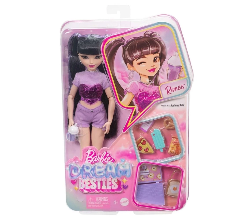 Nessiworld HYC24 Barbie Dream Besties Ana Karakter Bebekler Renee