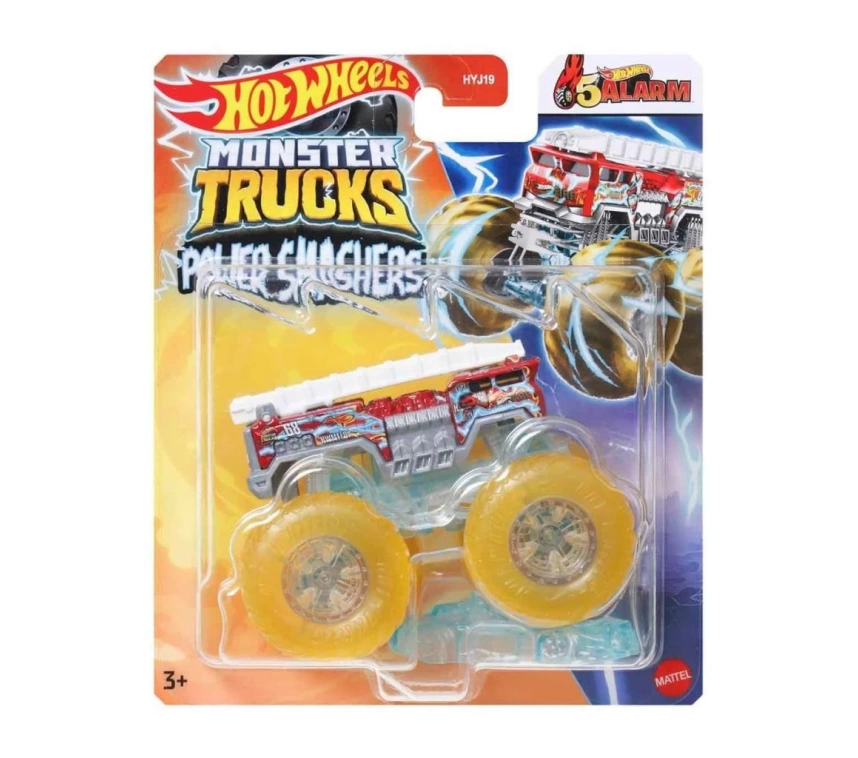 Nessiworld HYJ19 Hot Wheels Monster Trucks Power Smashers 1:64 Arabalar