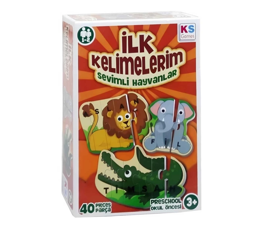 Nessiworld İlk Kelimelerim Sevimli Hayvanlar