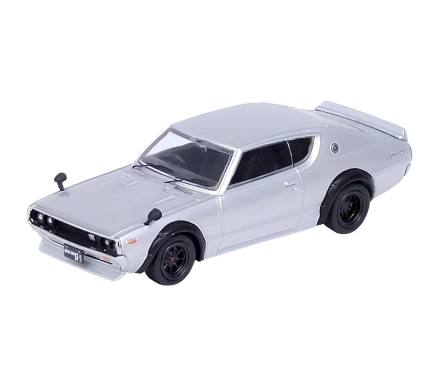Nessiworld Inno 1:64 Nissan Skyline Silver 200 GT-R