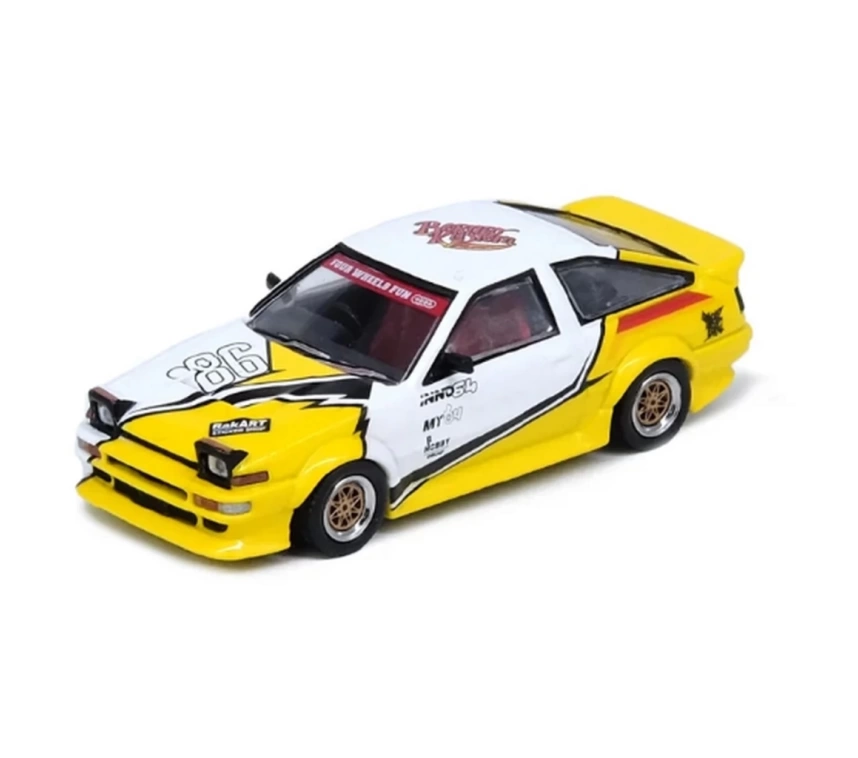 Nessiworld Inno 1/64 Toyota Sprinter Trueno AE86 Brunei Diecast Kustom Show 2024