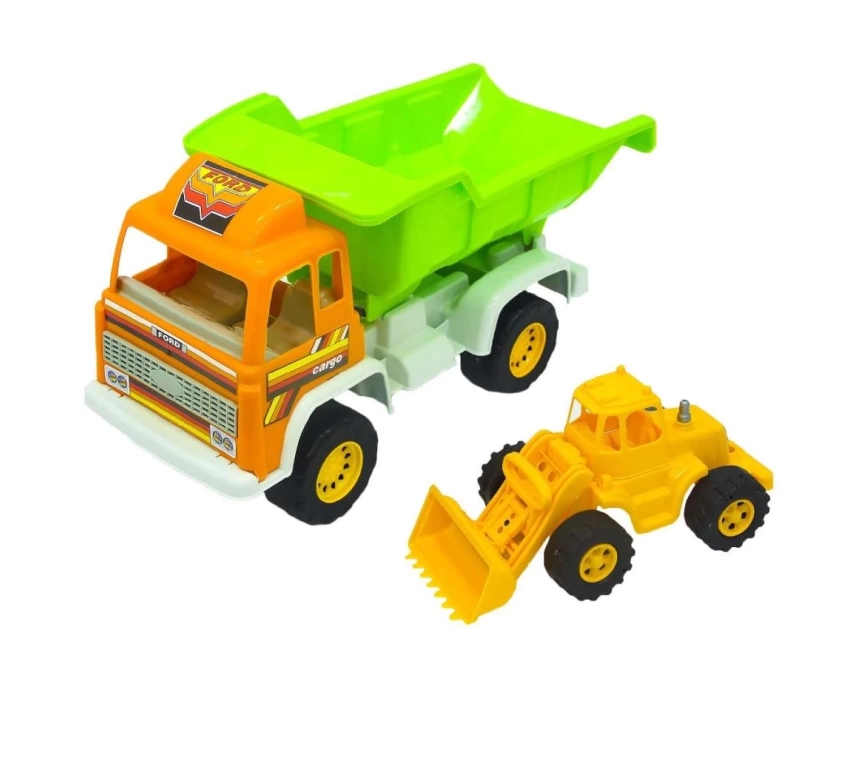 Nessiworld İnşaat Kamyonum ve Mini Buldozer