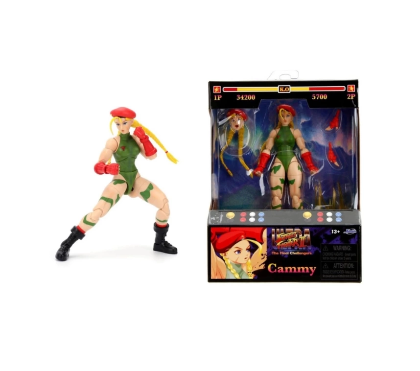 Nessiworld Jada Street Fighter II Cammy White Figür
