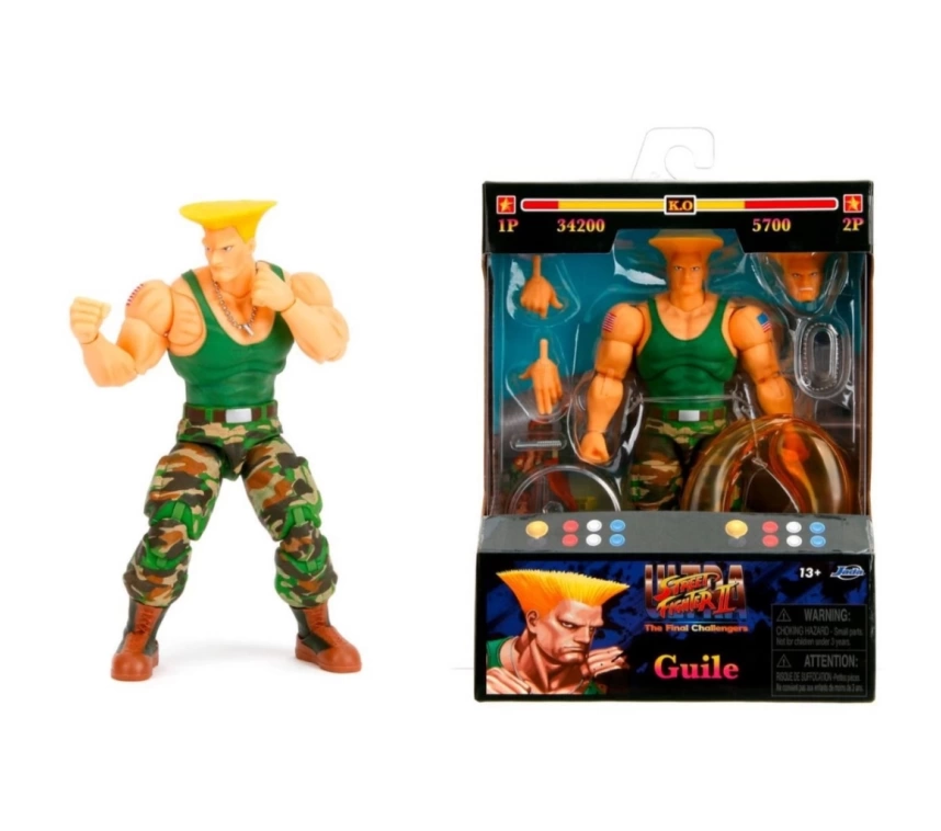 Nessiworld Jada Street Fighter II Guile Figür
