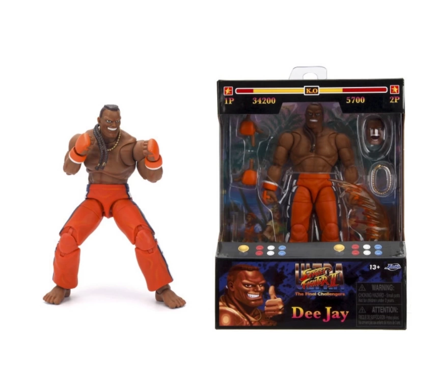 Nessiworld Jada Street Fighter ll Dee Jay Figür