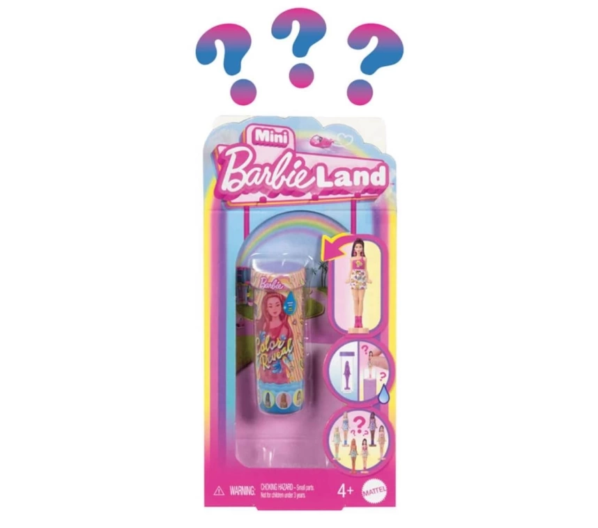Nessiworld JCR08 Mini Barbieland Color Reveal Sürpriz Bebek
