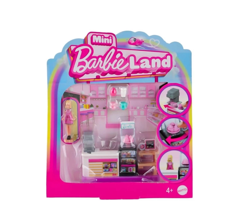 Nessiworld JCR29 Mini Barbieland Bebek ve Oyun Seti Serisi