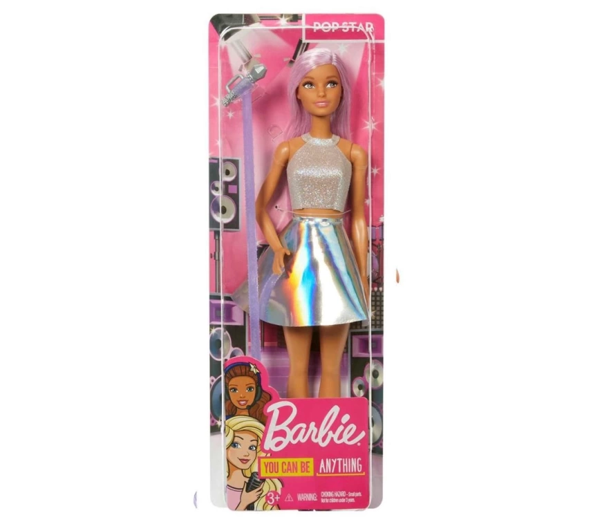 Nessiworld JCW42 Barbie Kariyer Bebekleri Serisi - Pop Yıldızı