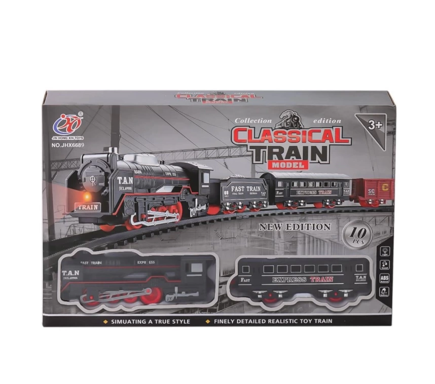 Nessiworld  JHX6689 Sesli Işıklı Tren 10 Parça
