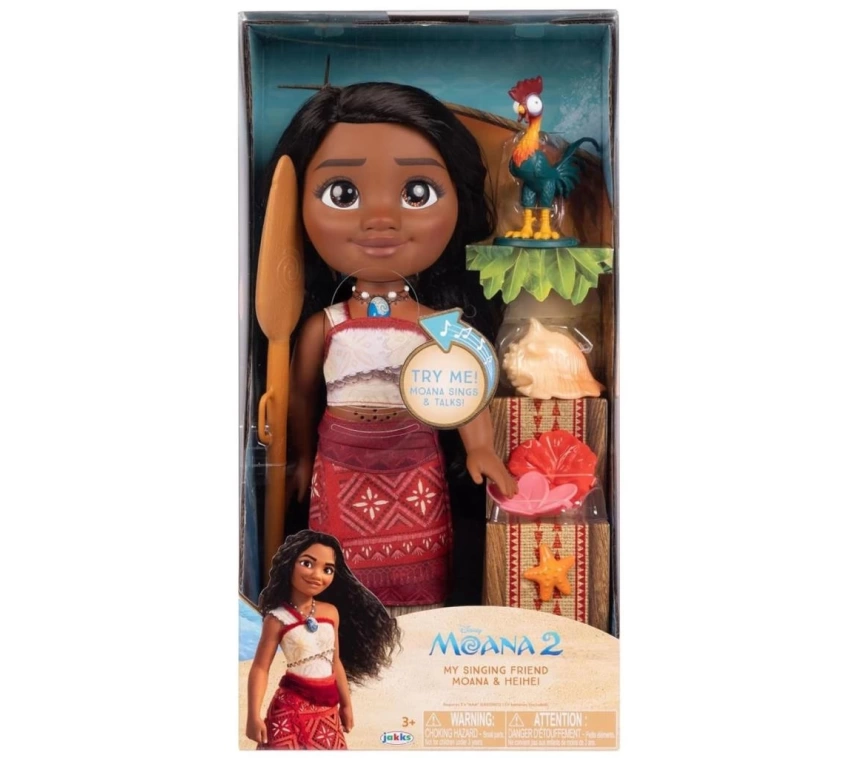 Nessiworld JKP 237581 Disney Moana - Moana Şarkı Söyleyen Bebek 38 cm