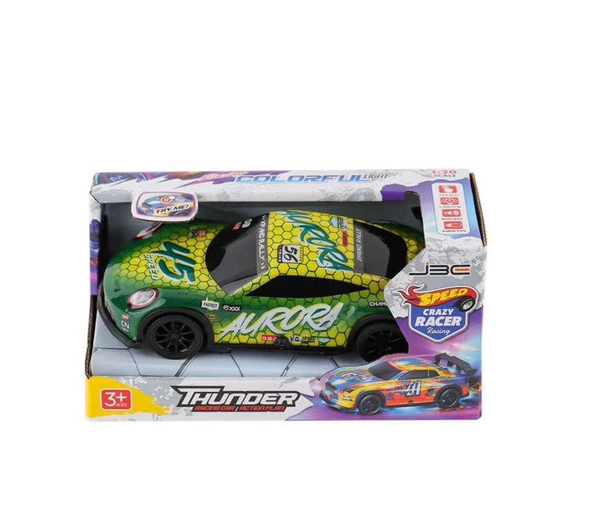 Nessiworld JU688-22 Neon LEDli Ralli Araba -Birliktoys