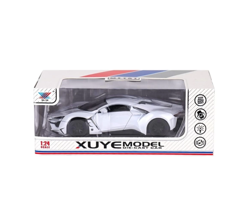 Nessiworld K240A11 Metal Çek Bırak Işıklı ve Müzikli Araba -Canem Oyuncak